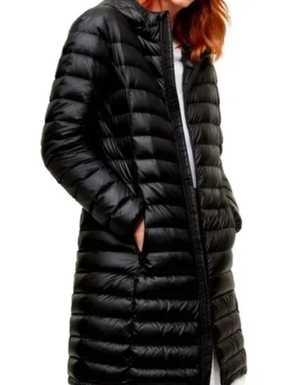 TNA BRAVURA JACKET- Lightweight Puffer in Black. Small